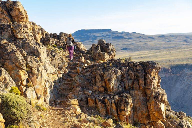 El Parque Patagonia mejora sendas para los amantes de la naturaleza