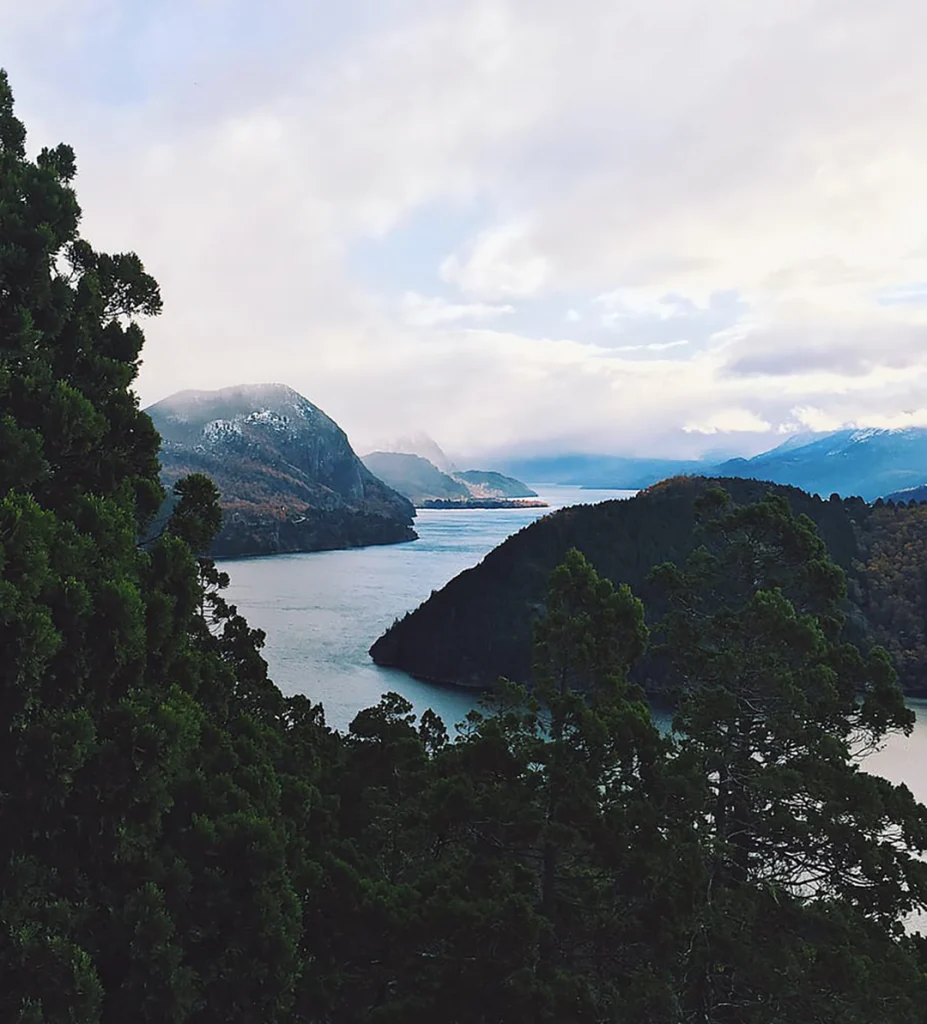 San Martín de los Andes - Tourism and Adventure in the Heart of the Andes 1 Panoramic view of San Martín de los Andes with Lácar Lake and snow-capped mountains