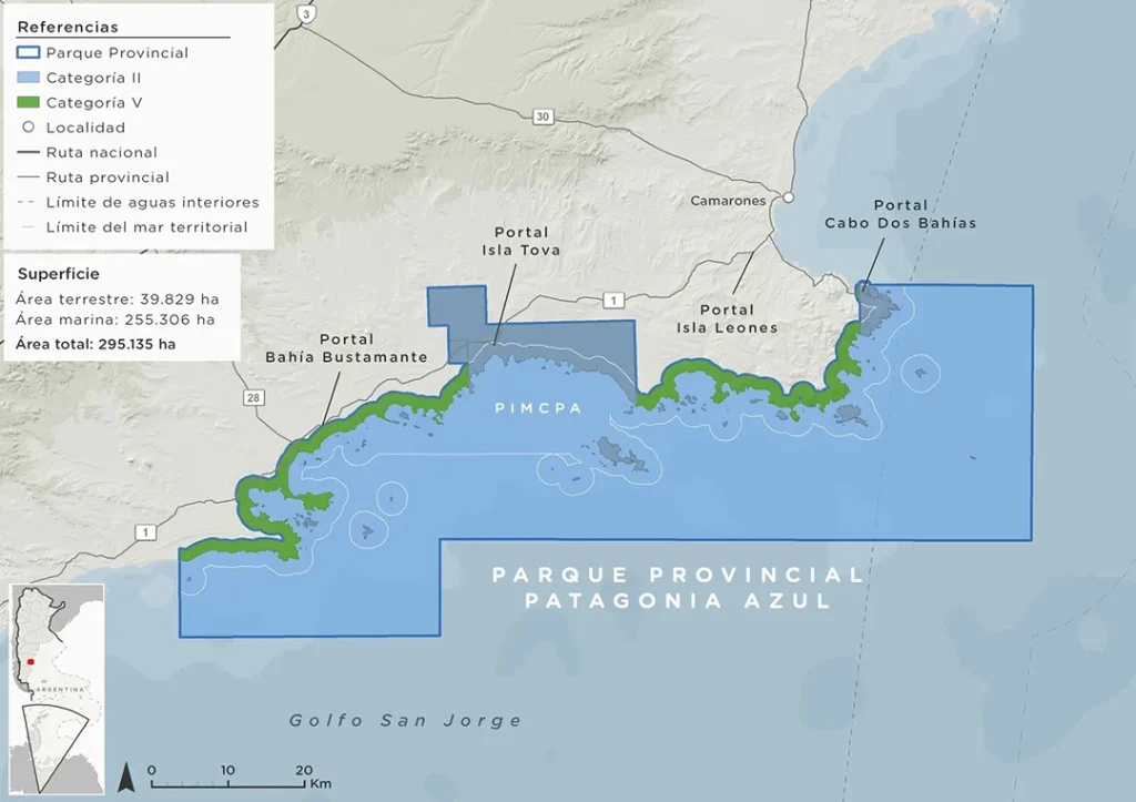 New Patagonia Azul Provincial Park Revolutionizes Conservation and Tourism in Chubut 2 Parque Provincial Patagonia Azul