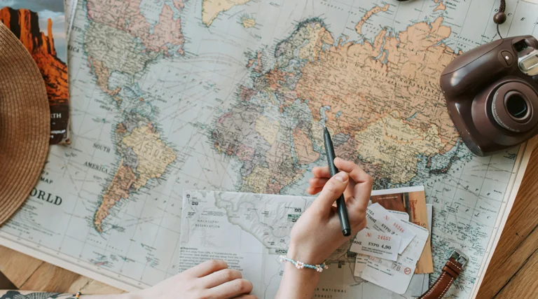 mapa travel
