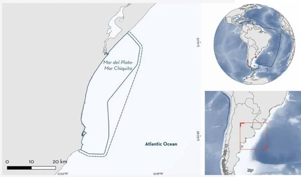 Mapa ISRA Mar del Plata Mar Chiquita Credito IUCN SSC Shark Specialist Group